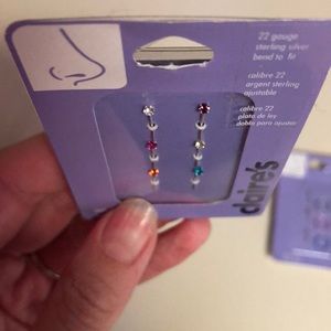 Claire’s nose rings